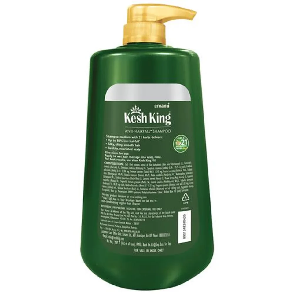 Kesh King Ayurvedic Anti Hairfall Shampoo, 1 L-2.webp